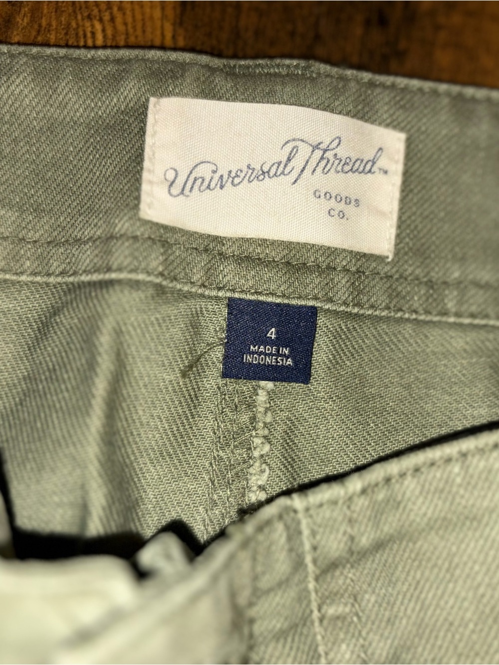 Universal Thread Olive Utility Straight-Leg Pants - Picture 3 of 7